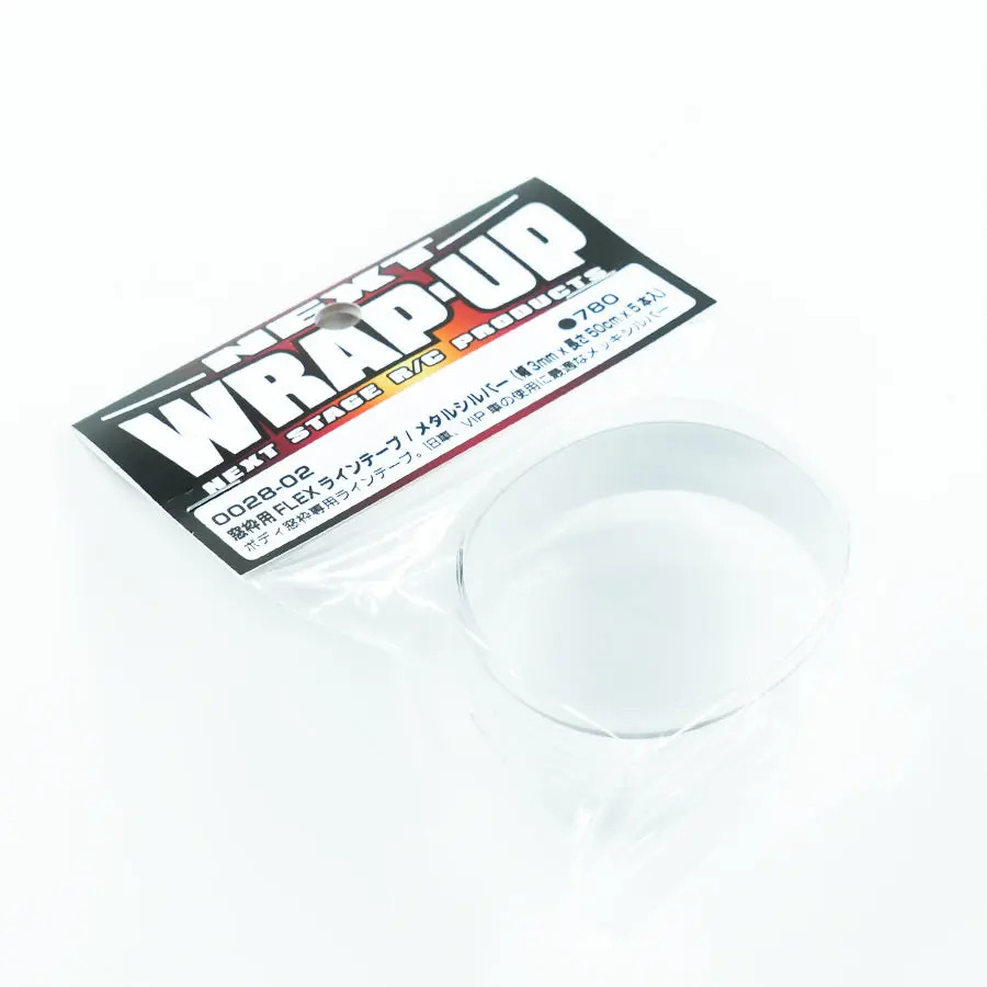Wrap-Up Next Flex Line Tape Metal Silver 3Mm X 50Cm 1