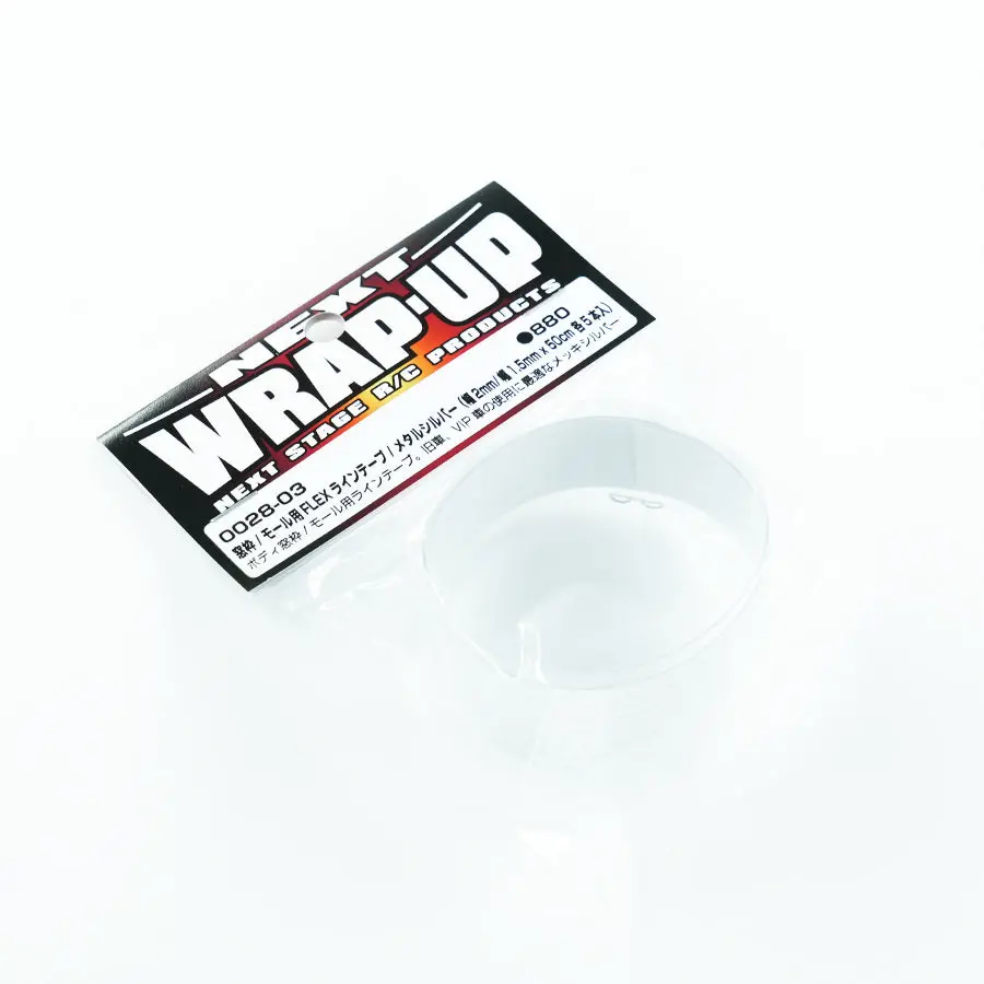 Wrap-Up Next Flex Line Tape Metal Silver 2/1.5Mm X 50Cm 1