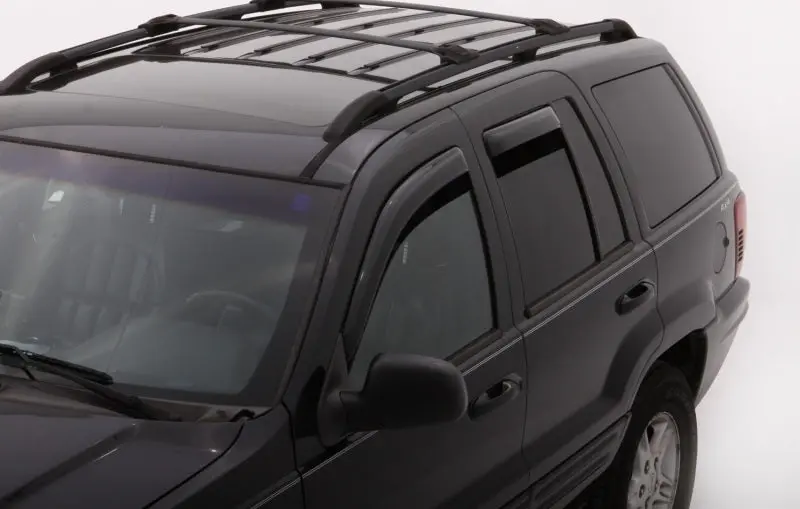 Avs 2004 Ford Ecosport (Brazil) Ventvisor In-Channel Front & Rear Window Deflectors 4Pc - Smoke 1