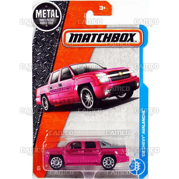 02 Chevy Avalanche #24 - 2017 Matchbox 1