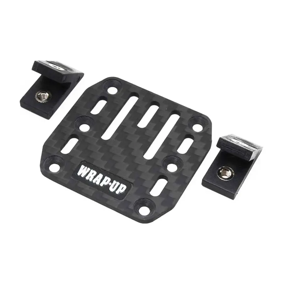 Wrap-Up Next Carbon Esc Plate W/ Slash Mount Set 1