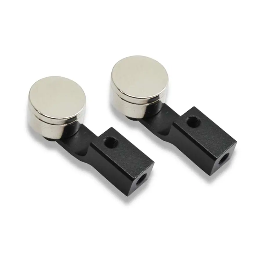 Wrap-Up Next Short Low-Height Body Mount Set W/ Magnets - Black 1