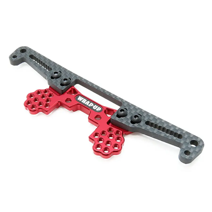 Wrap-Up Next Dual Composite Rear Shock Tower V3 - Red 1