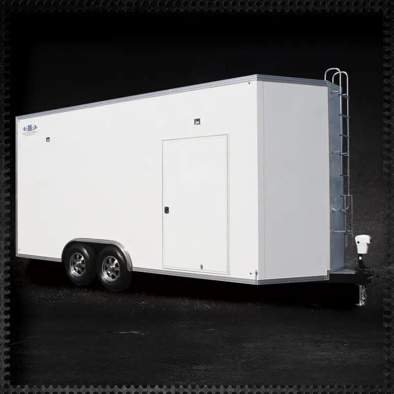 20' V Nose Motorsports Trailer Race Line Wheels 1