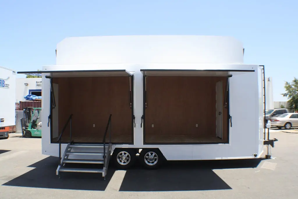 Matix Clothing 23' V-Nose Display Trailer 1