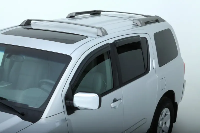 Avs 04-15 Nissan Armada Ventvisor Outside Mount Window Deflectors 4Pc - Smoke 1