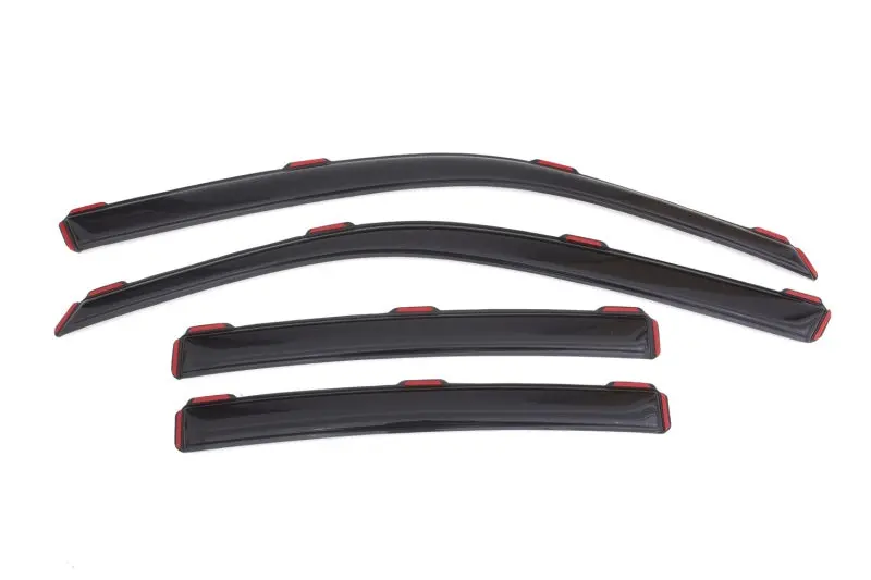 Avs 11-18 Dodge Charger Ventvisor In-Channel Front & Rear Window Deflectors 4Pc - Smoke 1