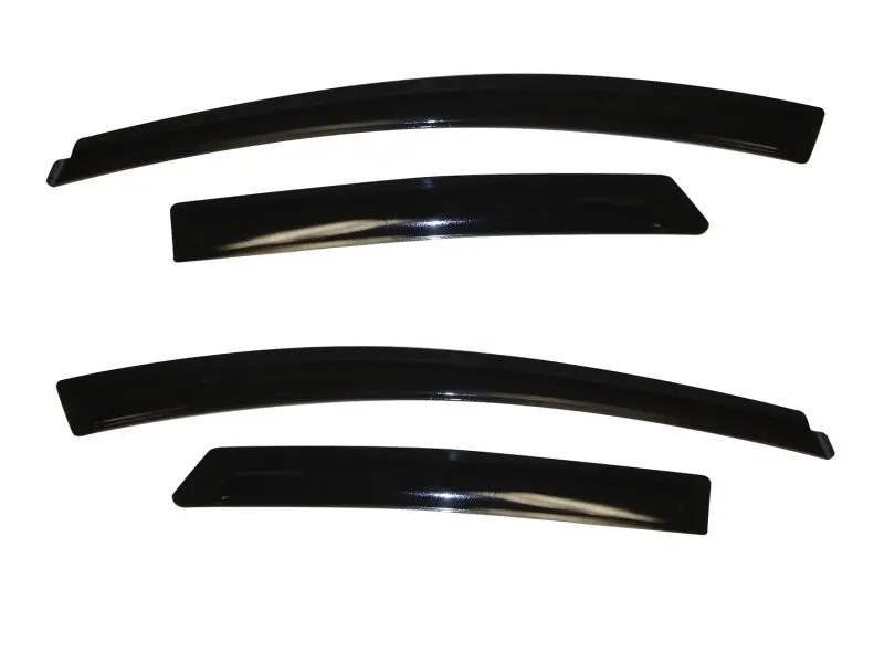 Avs 12-18 Ford Focus Ventvisor Outside Mount Window Deflectors 4Pc - Smoke 1