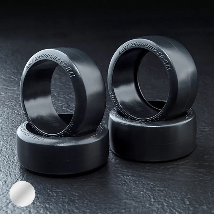 Mst Cs M Drift Tyre (F&R) - Silver 1