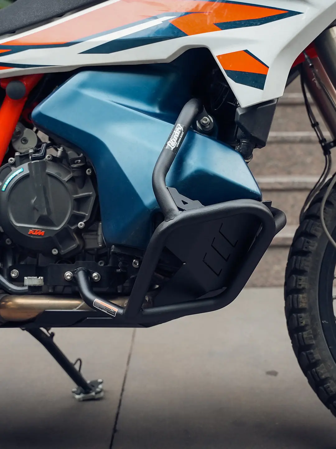 Legundary Ktm Adv 890 Bellator Lower Crash Guard Black 1