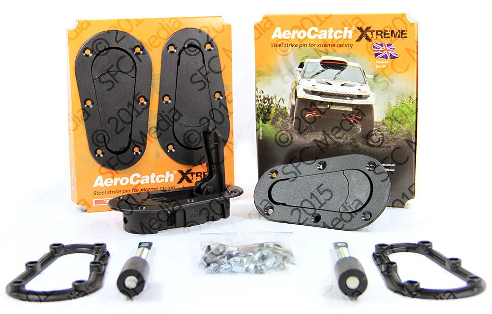 Aerocatch Extreme Black Non-Locking 120 Series 1