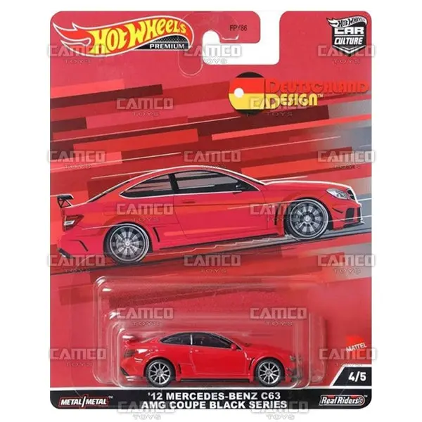 12 Mercedes-Benz C63 Amg Coupe Black Series - 2022 Hot Wheels (Deutschland Design) 1