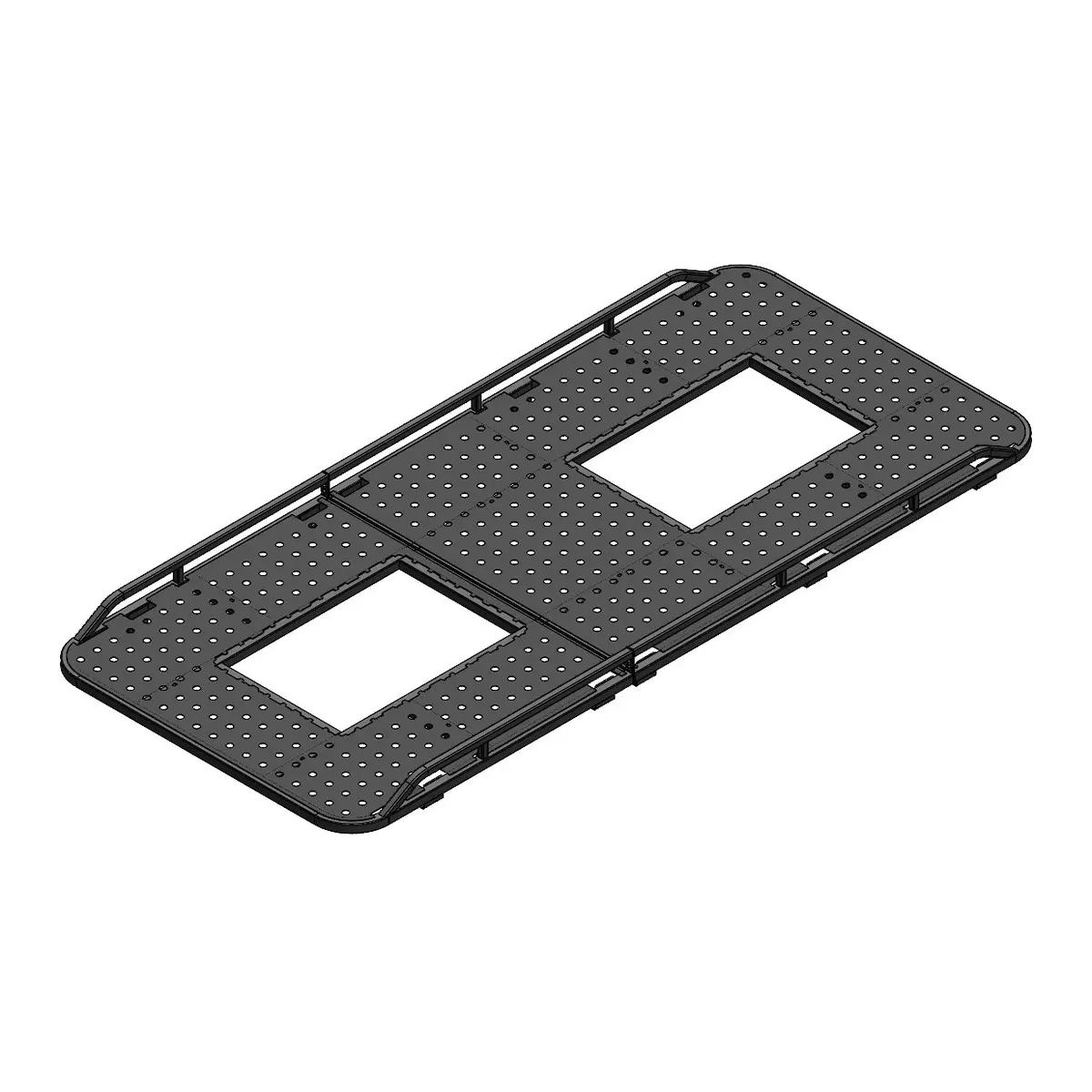 Sprinter 144 Hr Roof Rack - 2 Vents 1