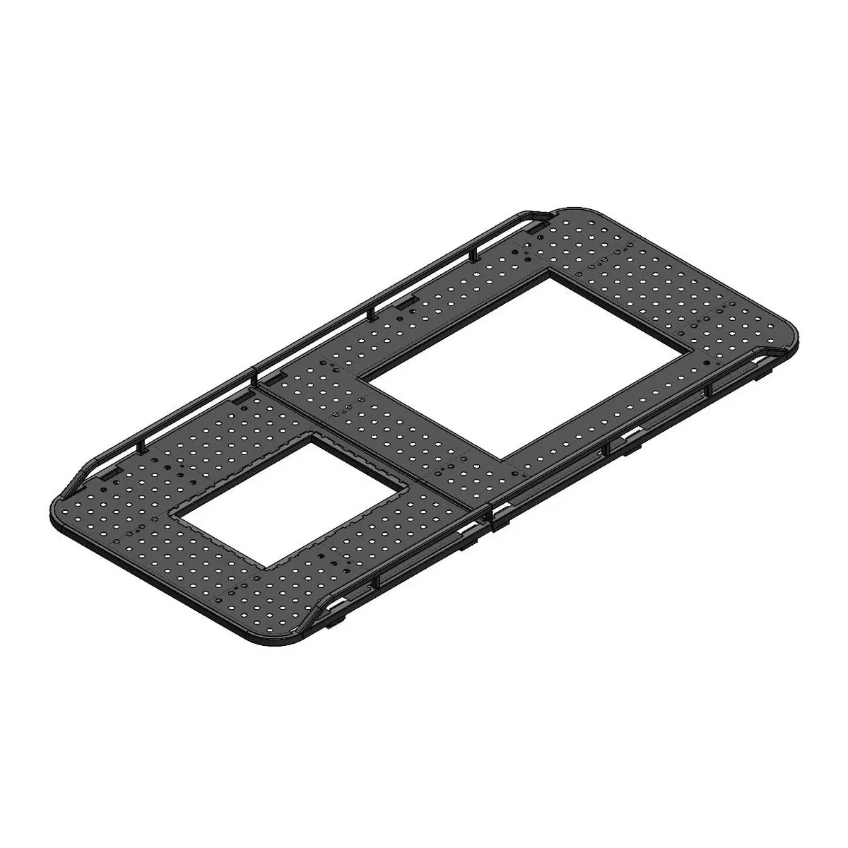 144 Sprinter Hr Roof Rack - Fits Proair Front A/C W/Rear Vent 1