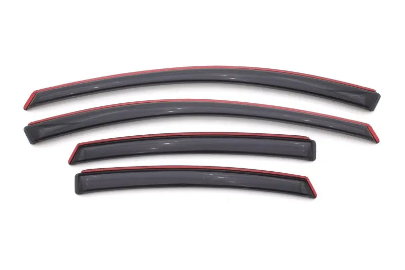 Avs 13-16 Dodge Dart Ventvisor In-Channel Front & Rear Window Deflectors 4Pc - Smoke 1