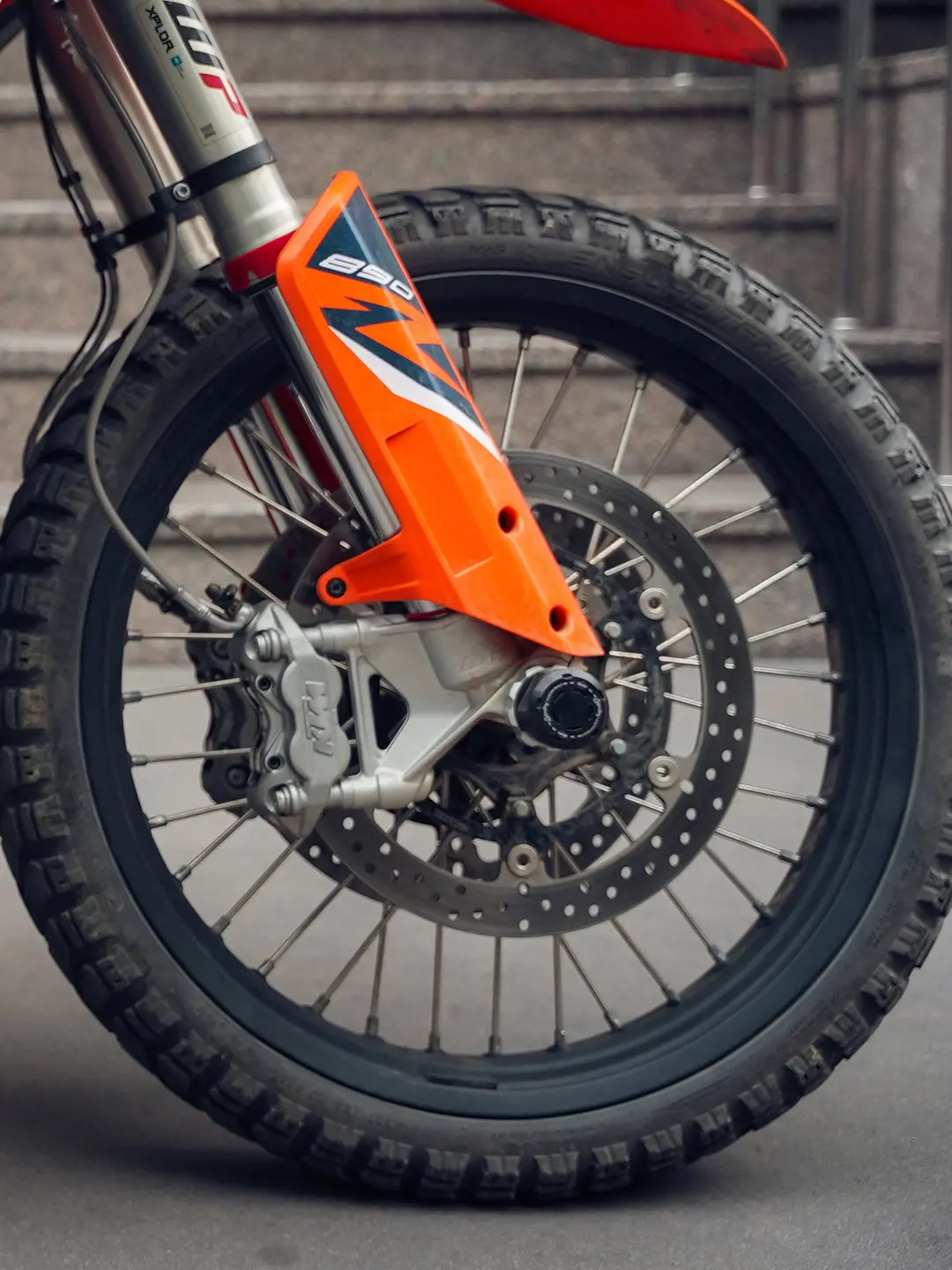 Legundary Ktm Adv 890 Rotex Front Wheel Slider 1