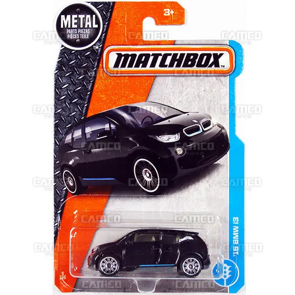 15 Bmw I3 #5 Black - 2017 Matchbox 1