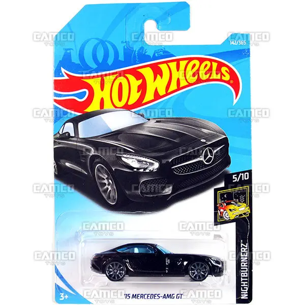 15 Mercedes-Amg Gt #142 Black - 2018 Hot Wheels 1