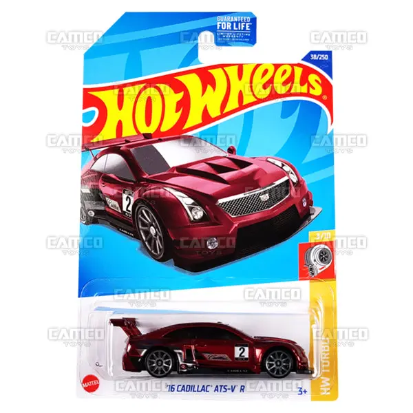 16 Cadillac Ats-V R #38 Red - 2022 Hot Wheels 1