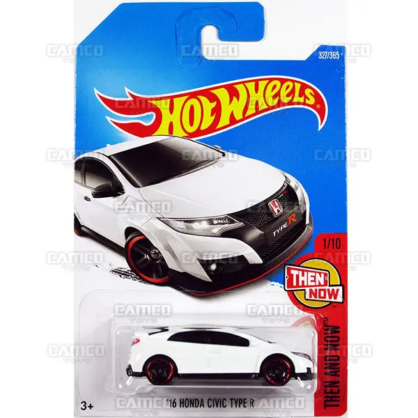 16 Honda Civic Type R #327 White - 2017 Hot Wheels 1