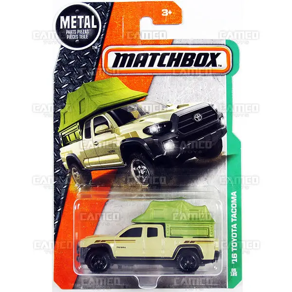 16 Toyota Tacoma #86 Tan - 2017 Matchbox 1