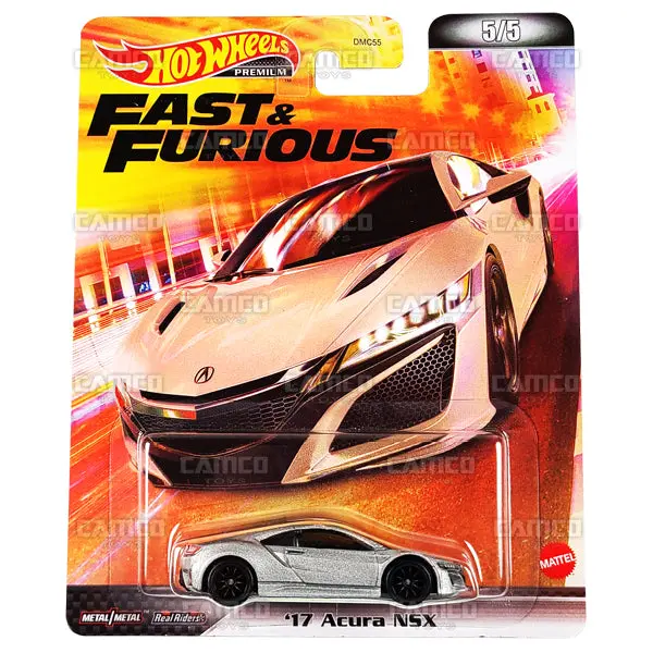 17 Acura Nsx #5 Silver - 2022 Hot Wheels (Fast & Furious) 1