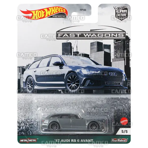 17 Audi Rs 6 Avant - 2021 Hot Wheels (Fast Wagons) 1