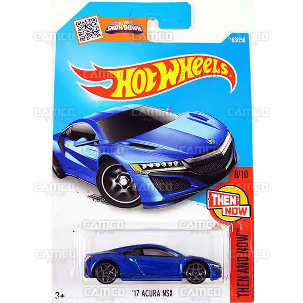 17 Acura Nsx #108 Blue - 2016 Hot Wheels 1