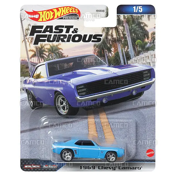 1969 Chevy Camaro #1 - 2023 Hot Wheels (Fast & Furious) 1