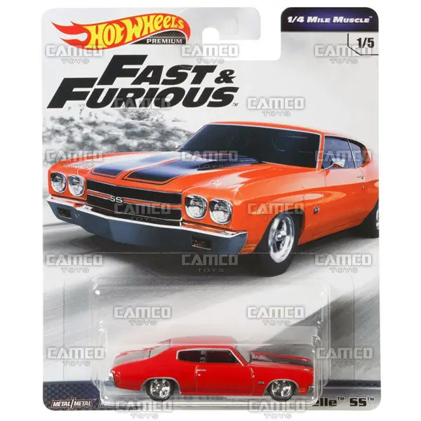 1970 Chevrolet Chevelle Ss (Red) - 2019 Hot Wheels (1/4 Mile Muscle) 1