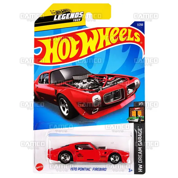 1970 Pontiac Firebird #1 Red - 2022 Hot Wheels 1
