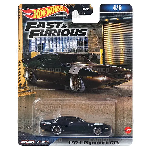 1971 Plymouth Gtx #4 - 2023 Hot Wheels (Fast & Furious) 1