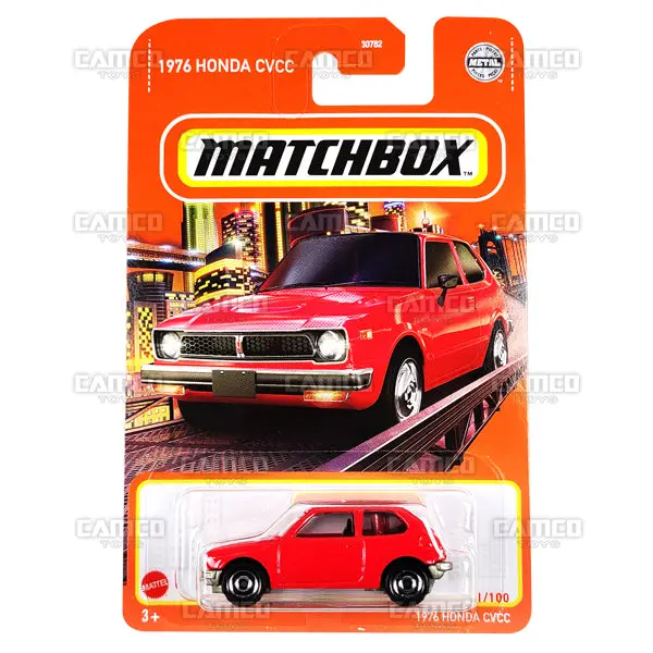 1976 Honda Cvcc #21 Red - 2022 Matchbox 1