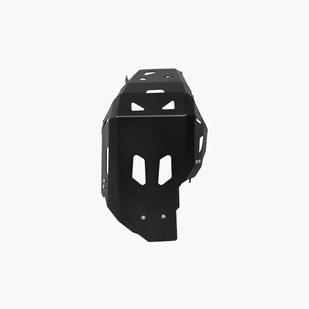 Legundary Honda Transalp 750 Vambrace Bash Plate Black 1