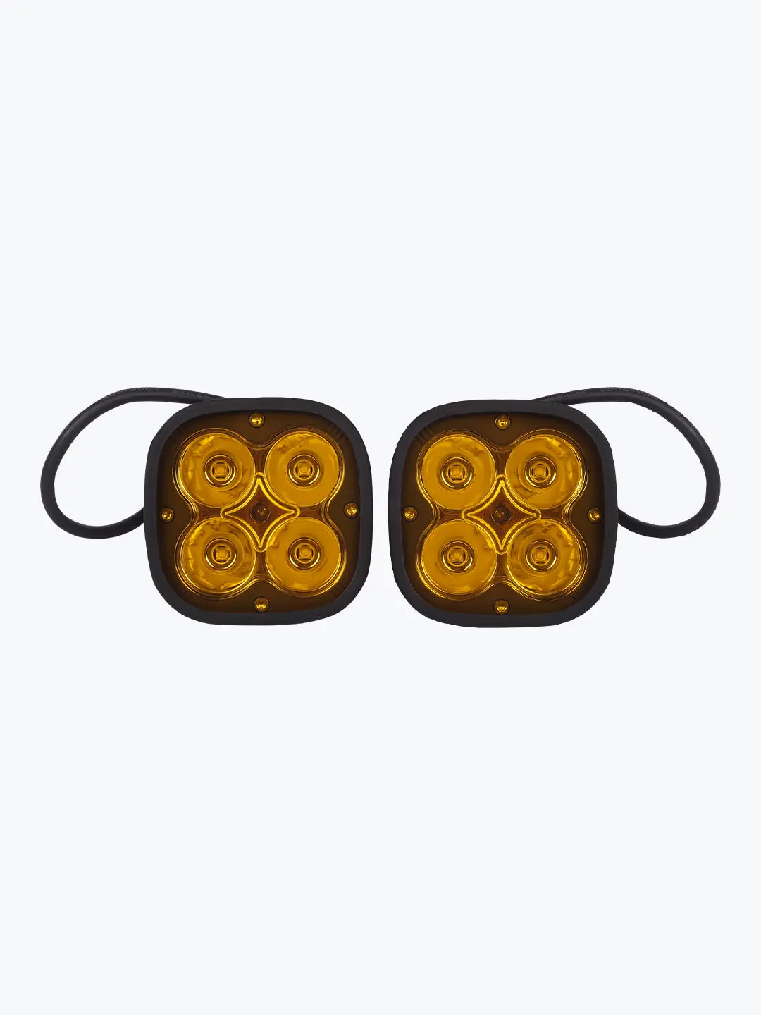 Hjg 4 Led Cap Pair Fog Light Dimmerstat Premium 1