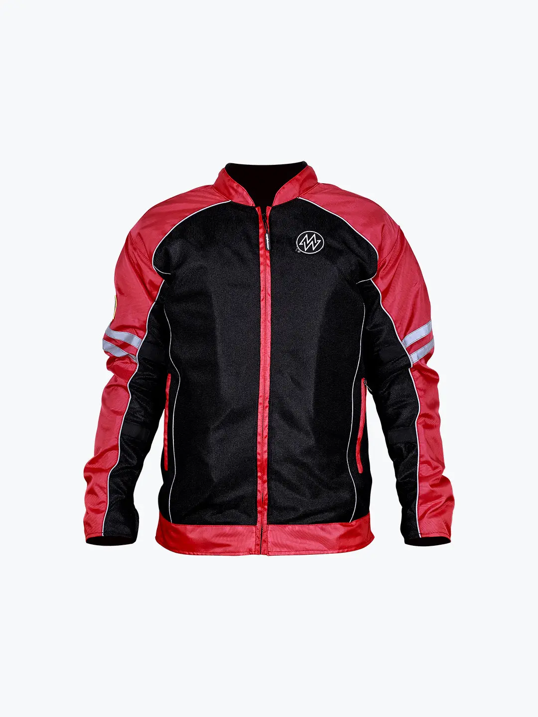 Motowear Night Out Jacket Red Black 1
