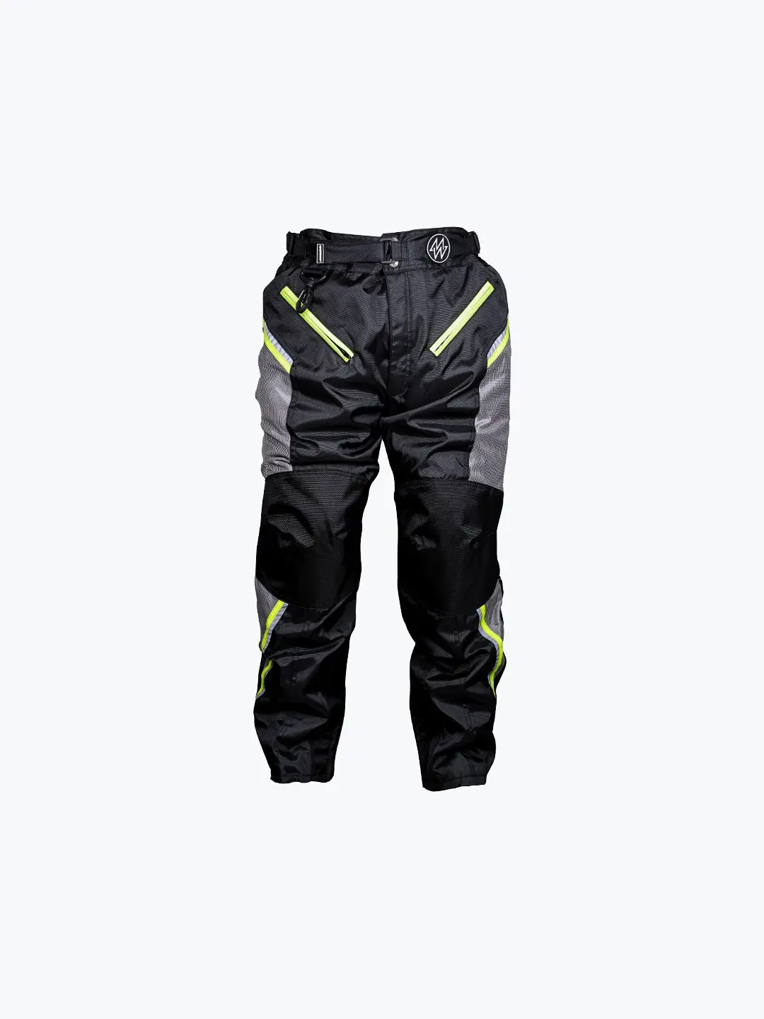 Motowear Pant Black Green 1