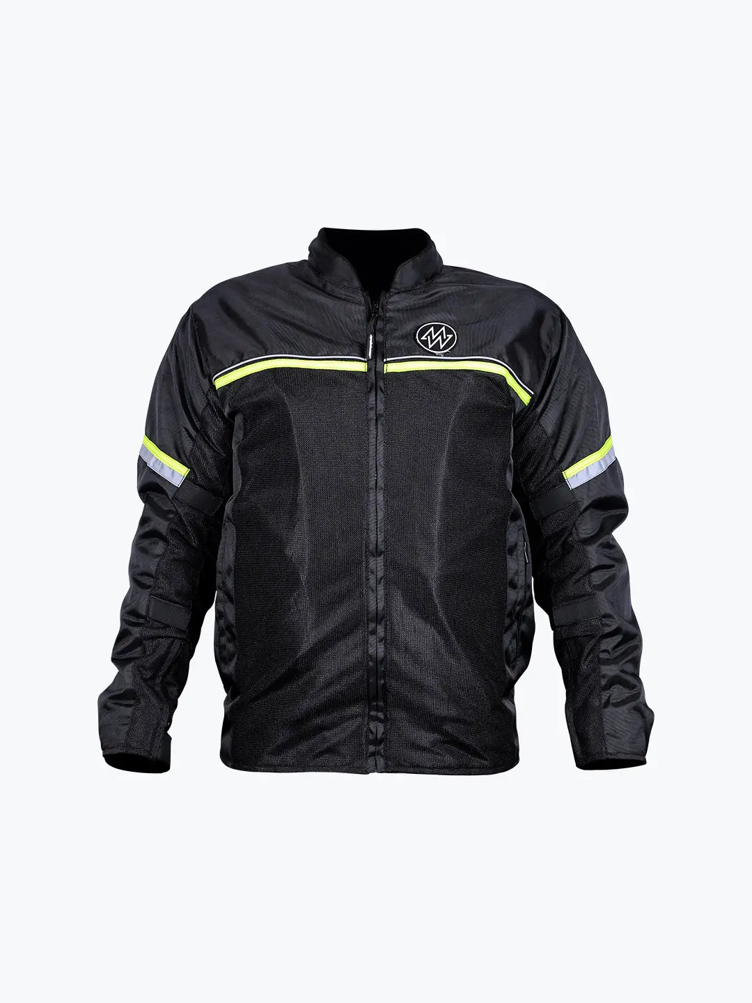 Motowear Cool Pro Riding Jacket Black Green 1
