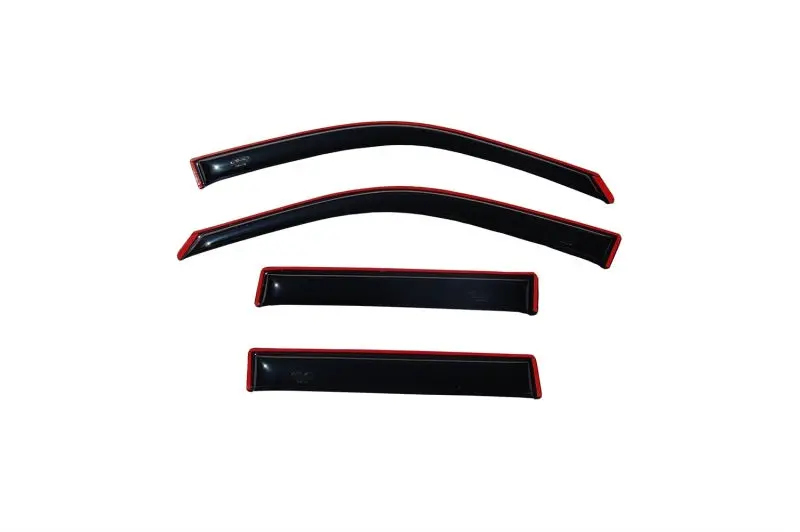 Avs 2023 Chevrolet Colorado In-Channel Ventvisor Low Profile Deflectors 4Pc - Smoke 1