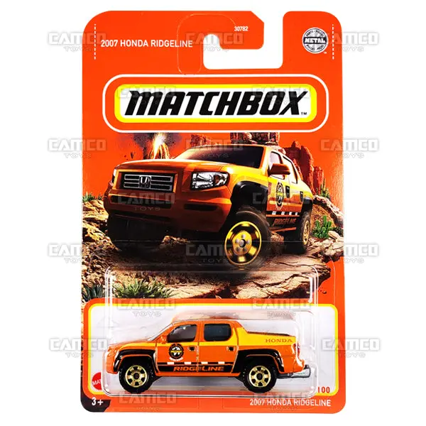 2007 Honda Ridgeline #96 Orange - 2022 Matchbox 1
