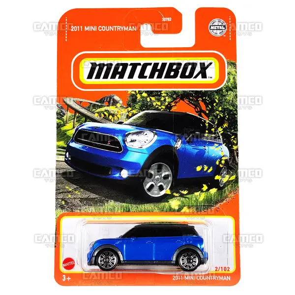 2011 Mini Countryman #2 Blue - 2022 Matchbox 1