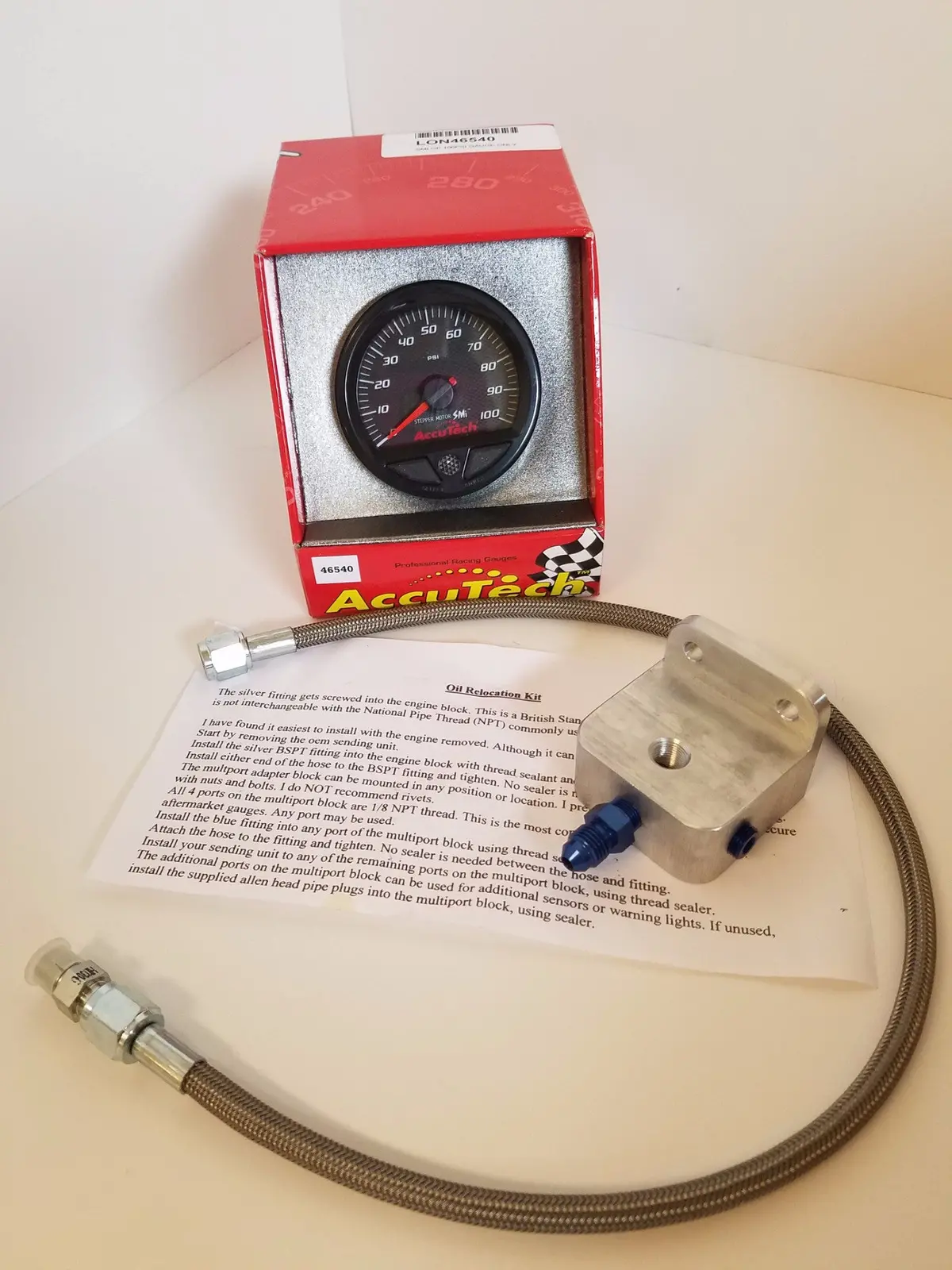 Longacre Oil Pressure Gauge Bundle 1