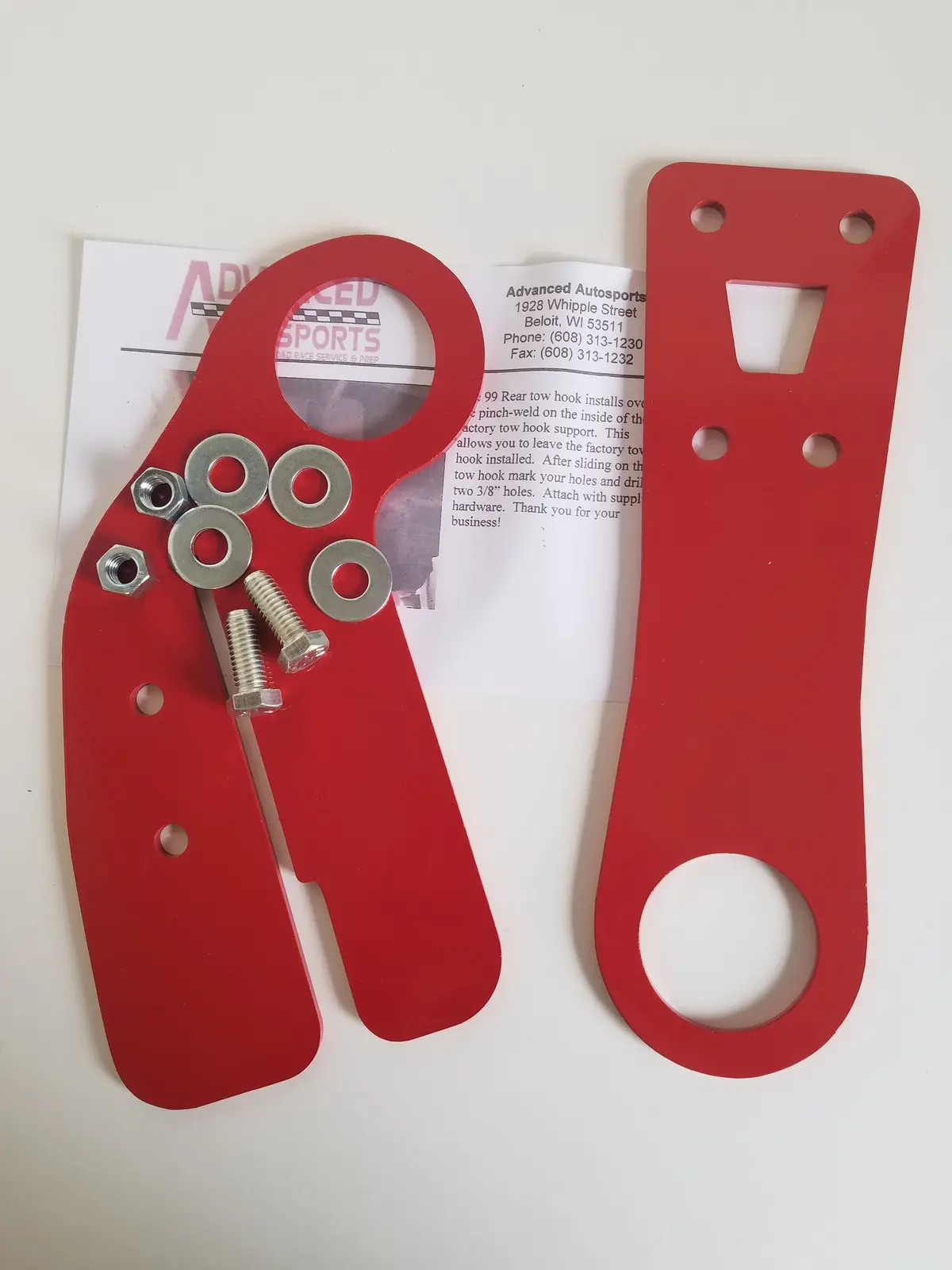 Scca Regulation Tow Hook Kit 1999-2005 1