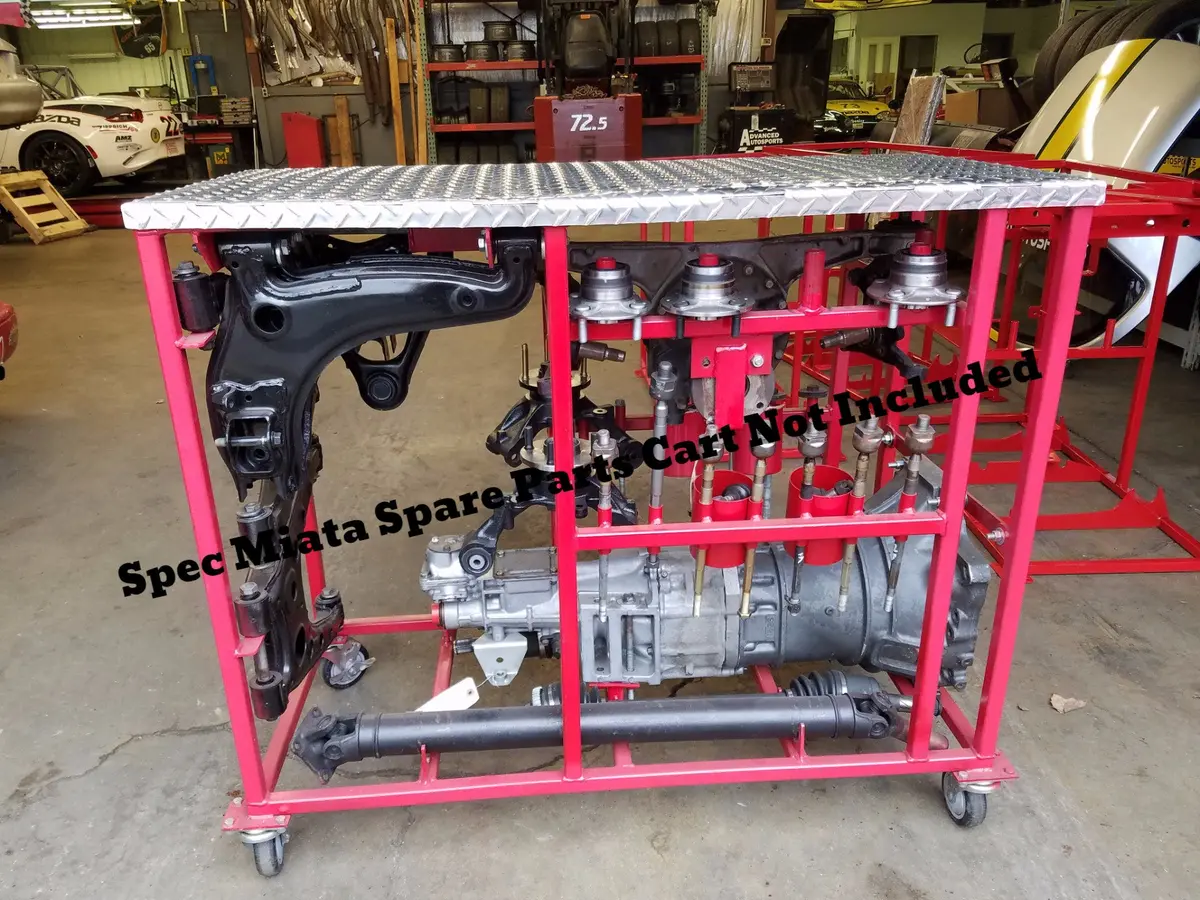 Spare Parts Cart Work Top 1