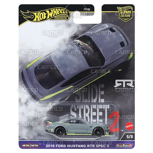 2018 Ford Mustang Rtr Spec 5 5/5 - 2024 Hot Wheels (Slide Street 2) 1