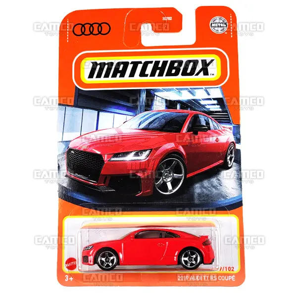 2019 Audi Tt Rs Coupe #49 Red - 2022 Matchbox 1