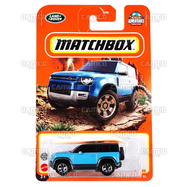2020 Land Rover Defender #90 Blue - 2022 Matchbox 1