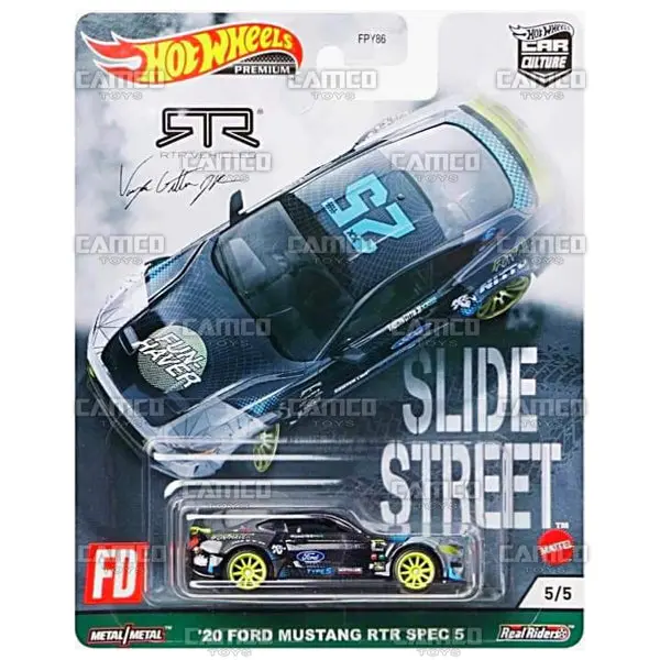 20 Ford Mustang Rtr Spec 5 - 2021 Hot Wheels (Slide Street) 1
