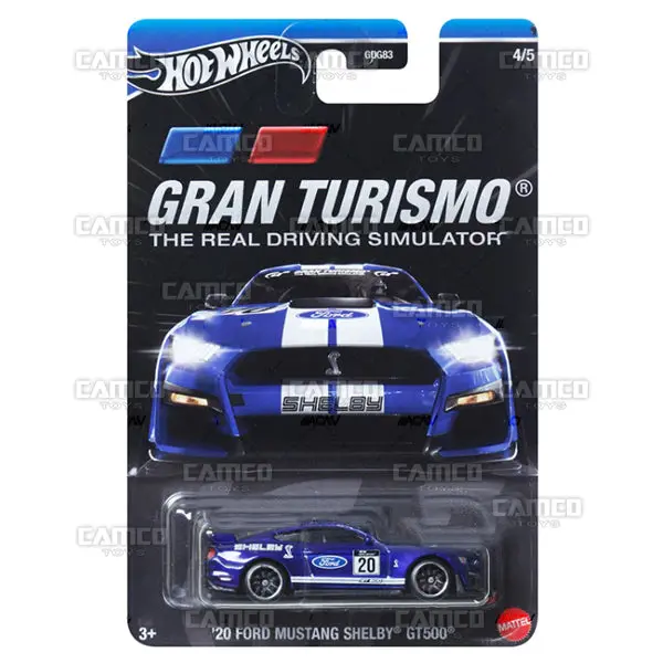 20 Ford Mustang Shelby Gt500 4/5 - 2024 Hot Wheels (Gran Turismo) 1