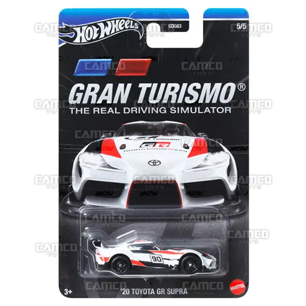 20 Toyota Gr Supra 5/5 - 2024 Hot Wheels (Gran Turismo) 1